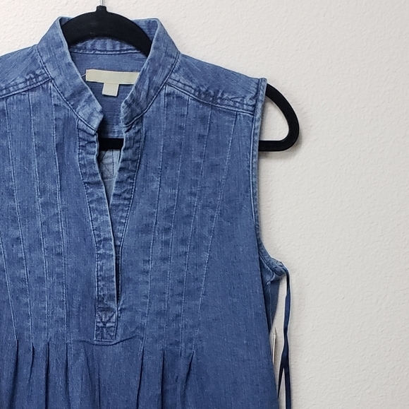 HOPE & HARLOW INDIGO DENIM DRESS ⭐ - Picture 6 of 10